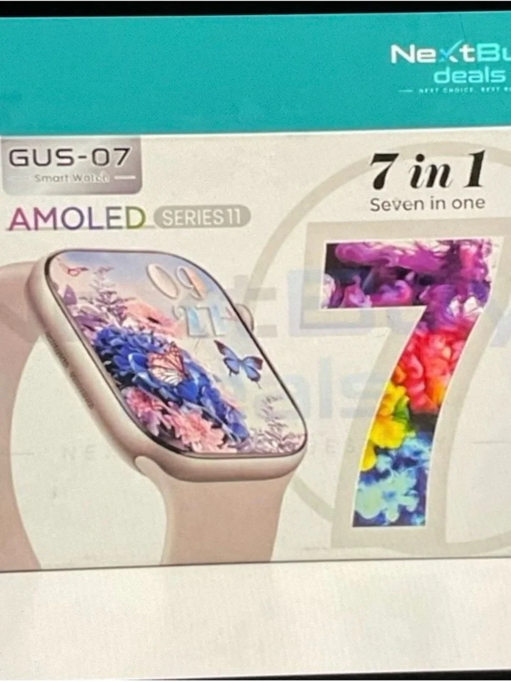 Series 11 AMOLED Smart Watch - 7 wrist bands